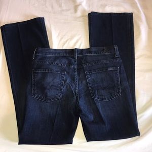7 for All Mankind Dark Bootcut Jeans
